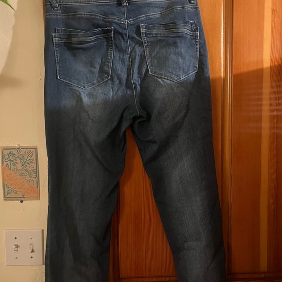 Democracy women’s  Indigo Relaxed Jeans - Picture 3 of 5